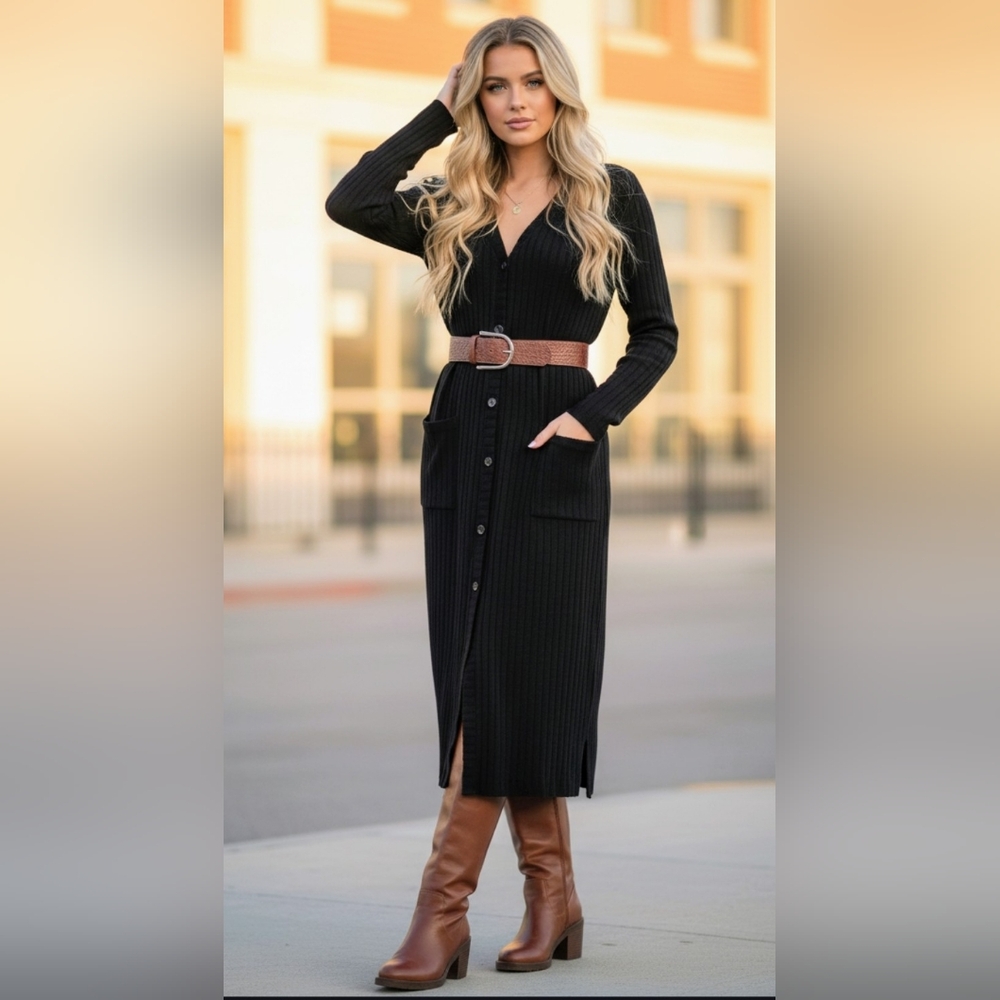 Michael Stars Ella Long Cardigan EUC, Woman's Medium